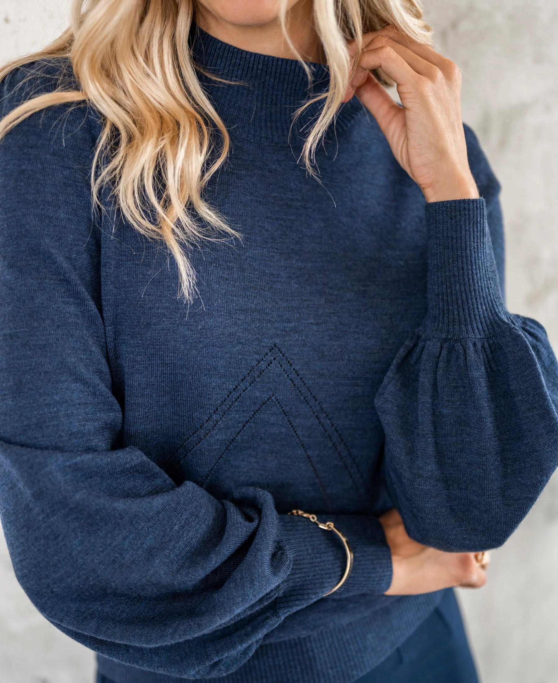 Koltrui LES SALLES Denim blauw - Image 4